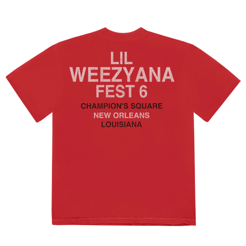 LIL WEEZYANA FEST 6 T-SHIRT