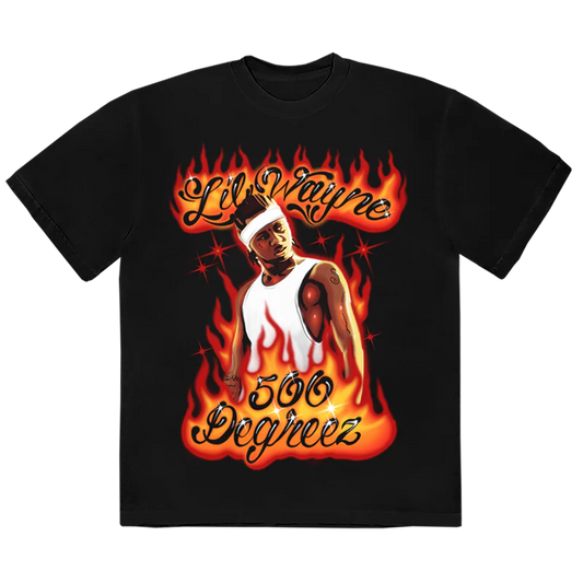 500 DEGREEZ AIRBRUSH 20TH ANNIVERSARY T-SHIRT