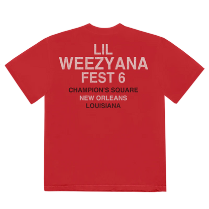 LIL WEEZYANA FEST 6 T-SHIRT