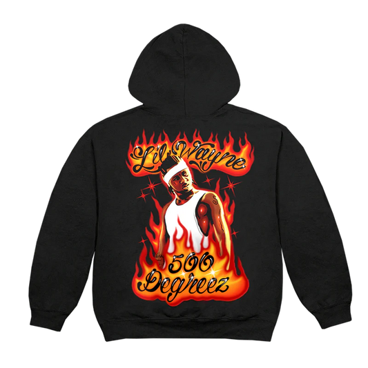 500 DEGREEZ AIRBRUSH 20TH ANNIVERSARY HOODIE